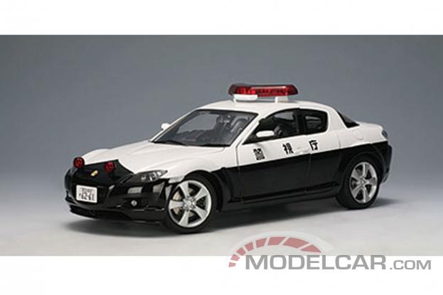 AUTOart Mazda RX-8 Police Car 75961