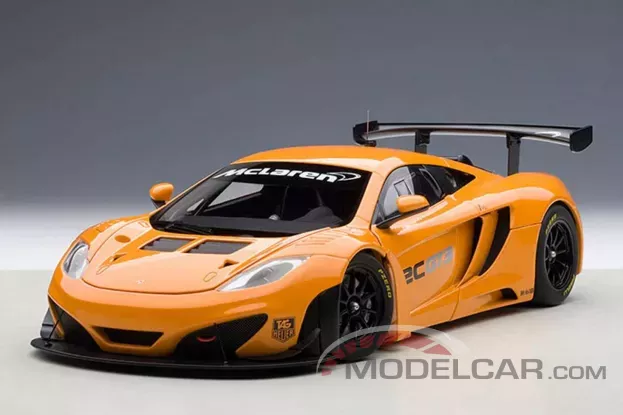AUTOart McLaren 12C GT3 Presentation Car 2009 Metallic Orange 1:18 81340