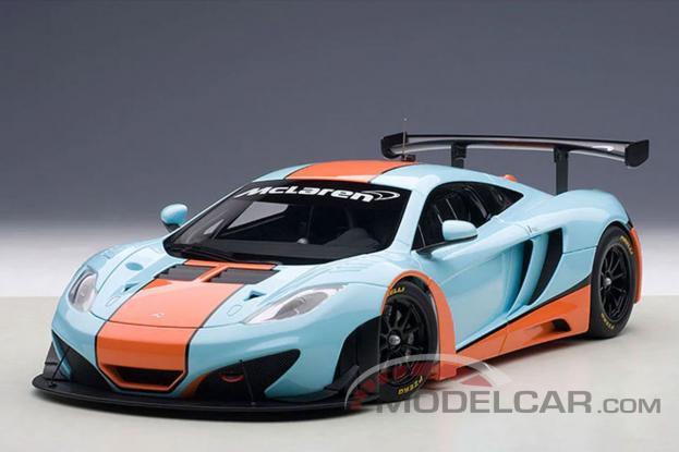 Autoart McLaren 12C GT3 أزرق