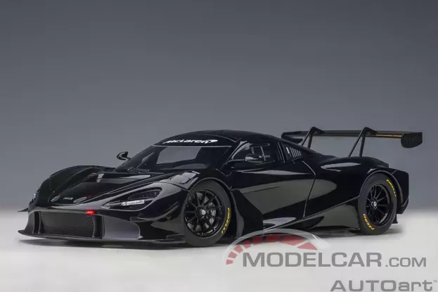 AUTOart McLaren 720S GT3 Plain Body Version Black 1:18 81941