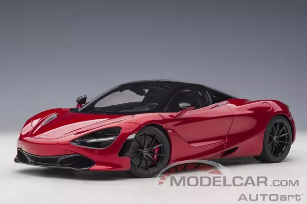 AUTOart McLaren 720S Memphis Red 1:18 76072