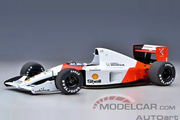 AUTOart McLaren Honda MP4 6 1991 1 without McLaren logo A. Senna 1:18 89150