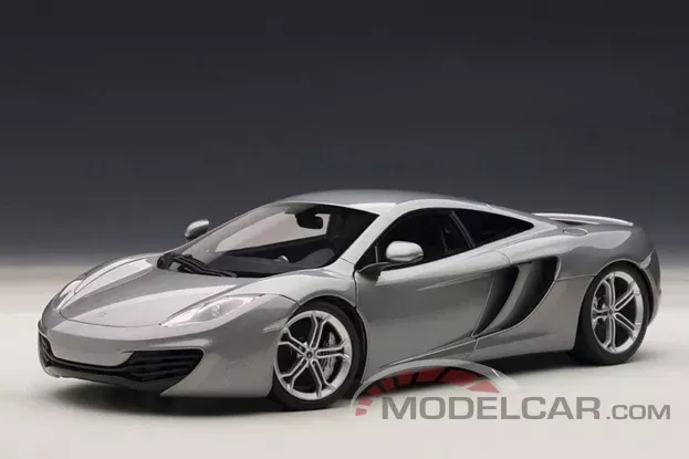 AUTOart McLaren MP4-12C Silver 1:18 76007