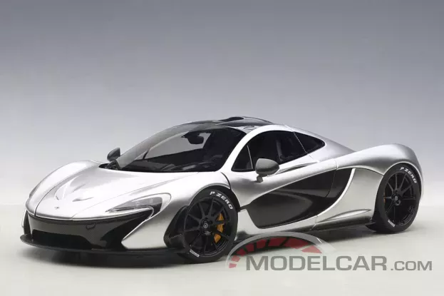 AUTOart McLaren P1 Matt Chrome 1:18 76026
