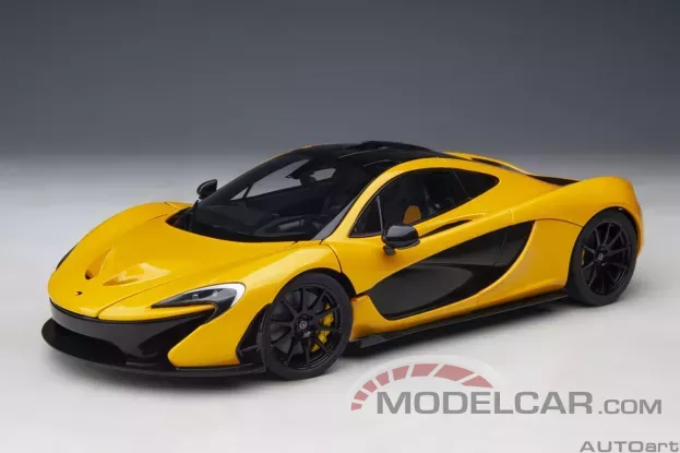 AUTOart McLaren P1 Volcano Yellow with yellow calipers 1:18 76067