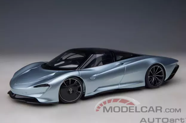 AUTOart McLaren Speedtail Frozen Blue 1:18 76086