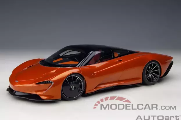 AUTOart McLaren Speedtail Volcano Orange 1:18 76088