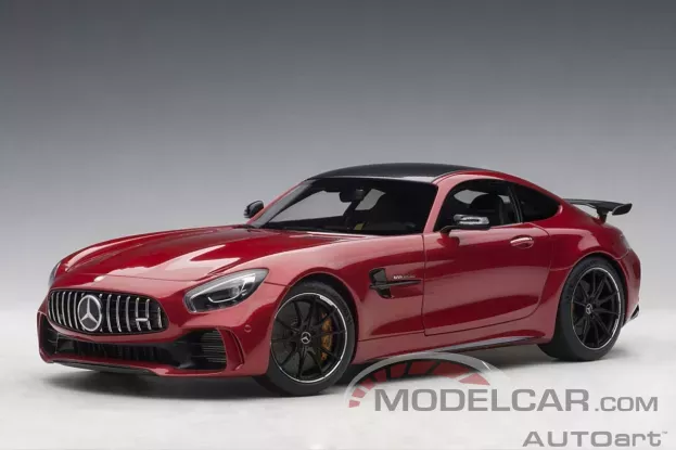 AUTOart Mercedes-AMG GT-R Designo Cardinal Red Metallic 1:18 76331