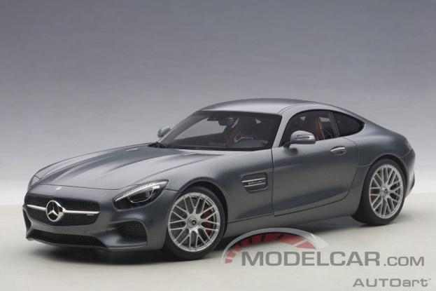 AUTOart Mercedes-AMG GT S Designo Selenite Grey Magno 76312