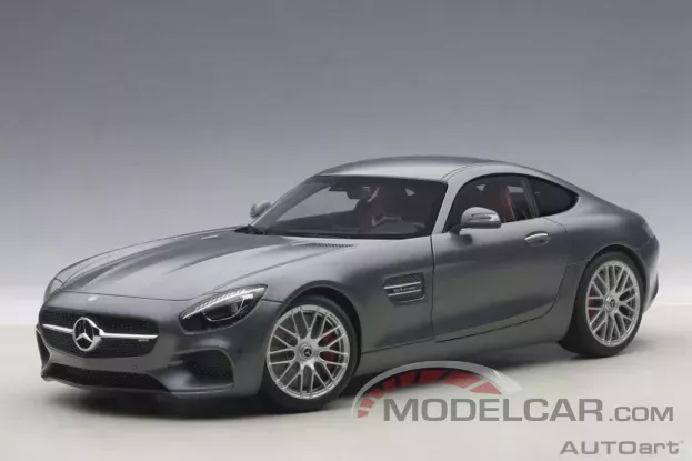 AUTOart Mercedes-AMG GT S Designo Selenite Grey Magno 1:18 76312