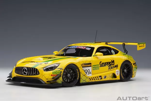 AUTOart Mercedes-AMG GT3 Bathurst 12h 2019 999A Team Gruppe M Racing M.Buhk R.Marciello M.Goetz 1:18 81931