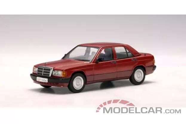 AUTOart Mercedes-Benz 190E 2.0L W201 Almandin Rot Metallic 1:43 56133