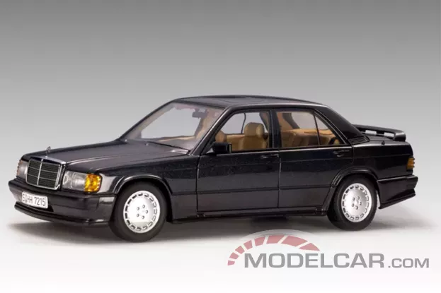 AUTOart Mercedes-Benz 190E 2.3-16 W201 blue black metallic 1:18 76122