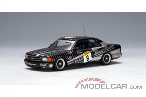 AUTOart Mercedes-Benz 500 SEC AMG 24 HRS Race Spa Franchorchamps 6 W126 1989 Ludwig Cudini Muller 68932