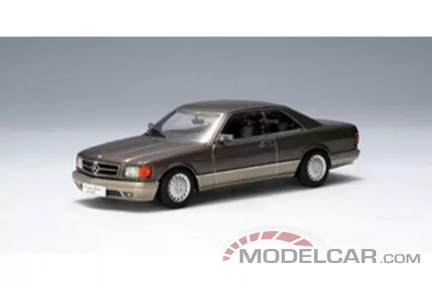 AUTOart Mercedes-Benz 500 SEC W126 coupe 1986 antracite grey 1:43 56213