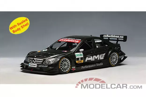 AUTOart Mercedes-Benz C-Class DTM W204 2007 AMG Hakkinen 6 1:18 80732