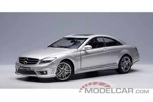 AUTOart Mercedes-Benz CL63 AMG C216 Iridium Silver metallic 1:18 76168