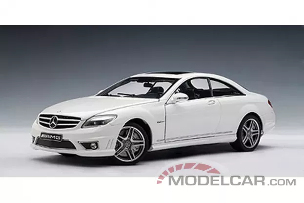 AUTOart Mercedes-Benz CL63 AMG C216 white 1:18 76167