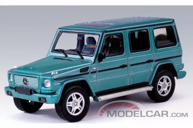 AUTOart Mercedes-Benz G Model LWB W463 Metallic Green 1:43 56114