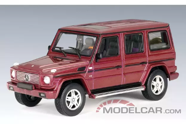 AUTOart Mercedes-Benz G Model LWB W463 Metallic Red 1:43 56113