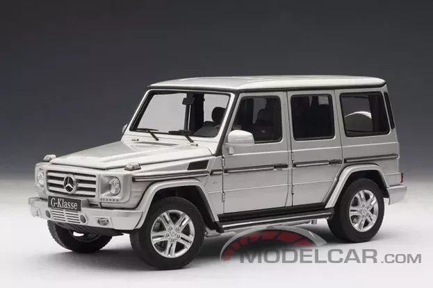 AUTOart Mercedes-Benz G500 2012 W463 Silver 1:18 76217