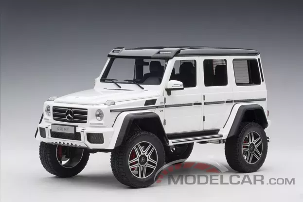 AUTOart Mercedes-Benz G500 4x4 W463 White 1:18 76316