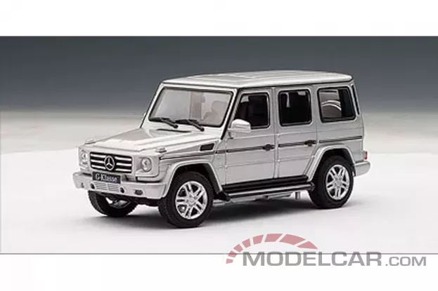 AUTOart Mercedes-Benz G55 AMG 2009 facelift W463 Silver 1:43 56119