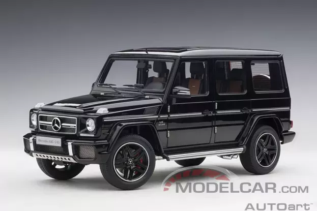AUTOart Mercedes-Benz G63 AMG 2017 Black 1:18 76322