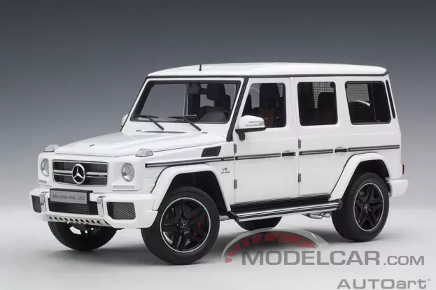AUTOart Mercedes-Benz G63 AMG 2017 White 1:18 76321