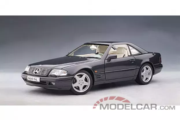 AUTOart Mercedes-Benz SL600 R129 1997 Blackmetallic 1:18 76232
