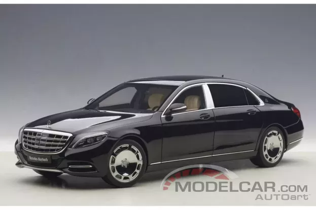 AUTOart Mercedes-Maybach S-Klasse S600 SWB Black 1:18 76293