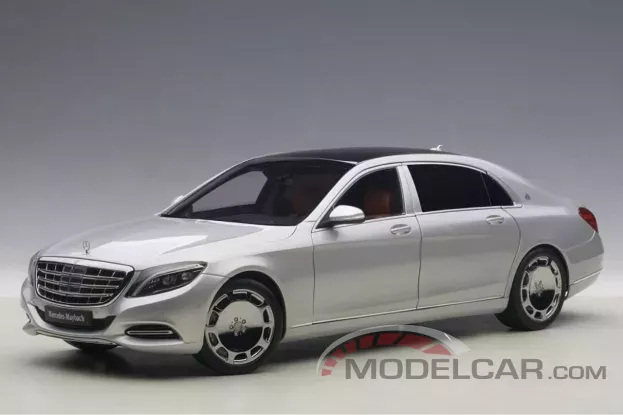 AUTOart Mercedes-Maybach S-Klasse S600 SWB silver 1:18 76292