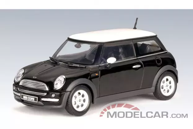 AUTOart Mini Cooper R50 2001 Black 1:43 54825