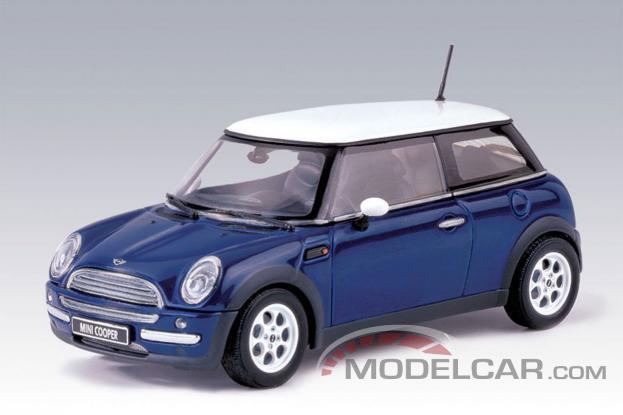 Autoart Mini Cooper R50 Blauw