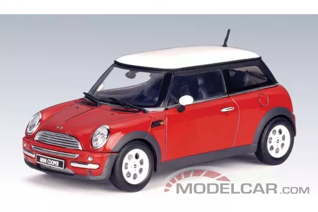 AUTOart Mini Cooper R50 2001 Red 1:43 54822