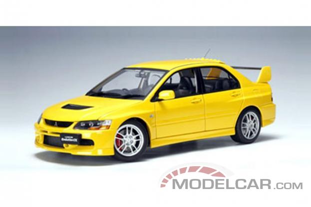 Autoart Mitsubishi Lancer Evolution IX GSR Yellow