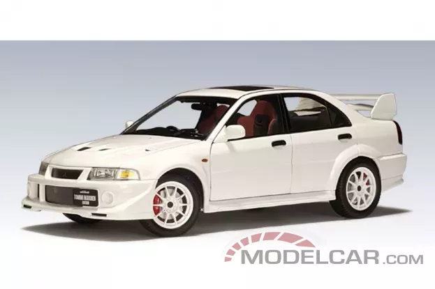 AUTOart Mitsubishi Lancer Evo VI Tommi Makinen Edition White 1:18 77157