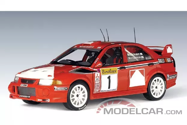 AUTOart Mitsubishi Lancer Evo VI WRC 2000 T.Makinen R.Mannisenmaki 1 1:18 80041