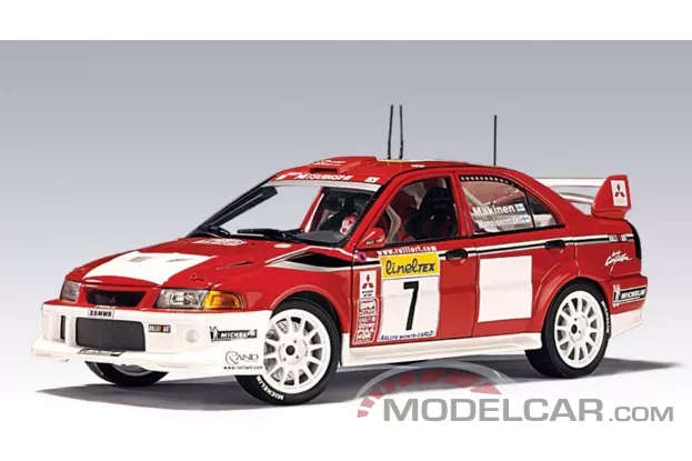 AUTOart Mitsubishi Lancer Evo VI WRC 2001 T.Makinen R.Mannisenmaki 7 1:18 80141