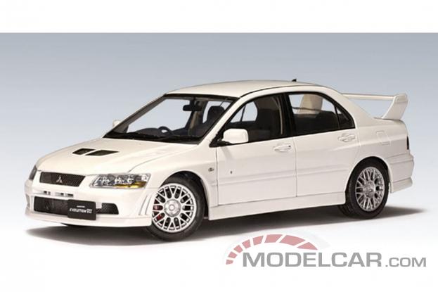 Autoart Mitsubishi Lancer Evolution VII White