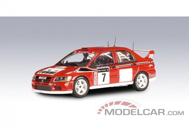 AUTOart Mitsubishi Lancer Evo VII WRC 2001 Makinen Lindstrom 7 60151
