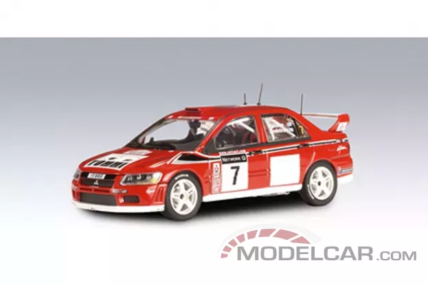 AUTOart Mitsubishi Lancer Evo VII WRC 2001 Makinen Lindstrom 7 1:43 60151