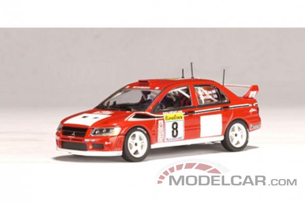 Autoart Mitsubishi Lancer Evolution VII WRC Rot