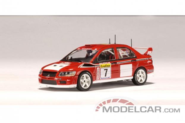 Autoart Mitsubishi Lancer Evolution VII WRC Rouge