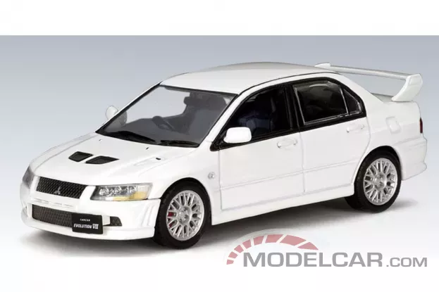 AUTOart Mitsubishi Lancer Evo VII White 1:43 57162