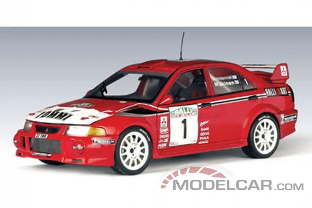 Autoart Mitsubishi Lancer Evolution VI WRC Red