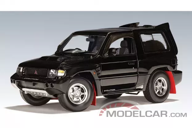 AUTOart Mitsubishi Pajero Evo V20 1998 Black 1:18 77131