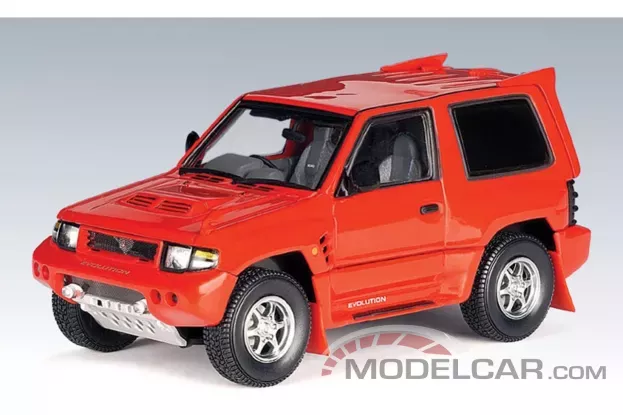 AUTOart Mitsubishi Pajero Evo V20 1998 Red 1:43 57203