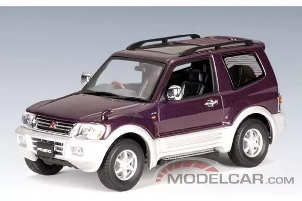 AUTOart Mitsubishi Pajero SWB V20 1999 Purple 1:43 57112
