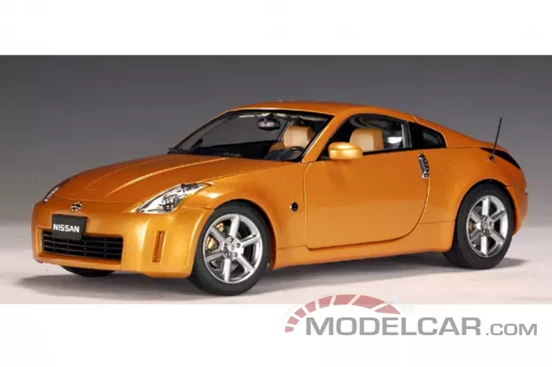 AUTOart Nissan 350Z LHD 2002 Sunset Orange 1:18 77312